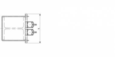 Leitungsschnellverleger an Breitflanschmaste, HEB 220 für 2 KRH-Rohr M40 Leitungsschnellverleger an Breitflanschmaste, HEB 220 für 2 KRH-Rohr M40