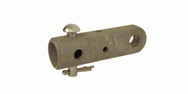 Pipe connector with tongue, complete, to pipe G1.5"
