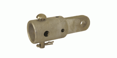 Pipe connector with tongue, complete, to pipe G2" and 2" Schedule 40