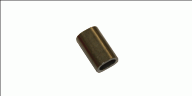 Douille pour fil de suspension, acier inox, pour diamètre de fil 4 mm