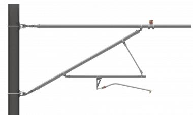 ARCAS Ausleger, vollnachgespannt, DC, ZUG, Lf = 2.90-3.50m