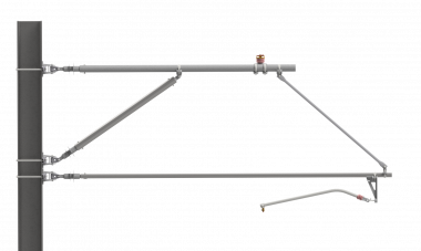 ARCAS Ausleger, vollnachgespannt, DC, DRUCK, Lf = 1.65-2.30m