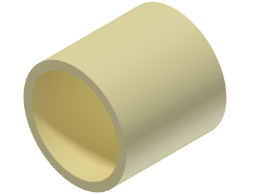 Insulating sleeve, M36 for pole with base plate