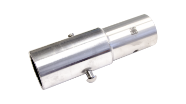 Raccord pour tube sur tube aluminium D = 90/5 mm