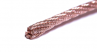 Copper cable, 120 mm² rigid, bare