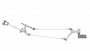 Suspension de ligne de contact TB avec boucle isolante, en courbes, sur retenue volante câble en acier/acier-cuivre 14.5-30° avec griffe de courbe type 4, M16