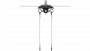 Suspension isolateur de section sur transversal double acier/acier-cuivre 26-50 mm², avec oeillet de suspension