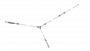 Transversal forme Y, câble en acier 35 mm² galv., avec boucle isolante