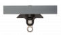 Corps isolé sur rail d'ancrage sans vis de suspension type 1 avec œillet de suspension simple