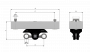 Corps isolé sur rail d'ancrage type 3 B exclusif 
vis de suspension KUSYS type 1 avec œillet de suspension double