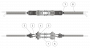 Zwischenisolation für 1 Seil, im Tragwerk, für 50 mm² Stahlseil fverz, mit 2 Isolierschlaufen