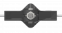 Corps isolé KUSYS  type 1 avec  œillet de suspension sur câbles synthétique Ø = 11.0–13.5 mm, M16 orientable