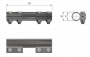 Rohrkupplung für Antriebsstange Ø = 30 mm